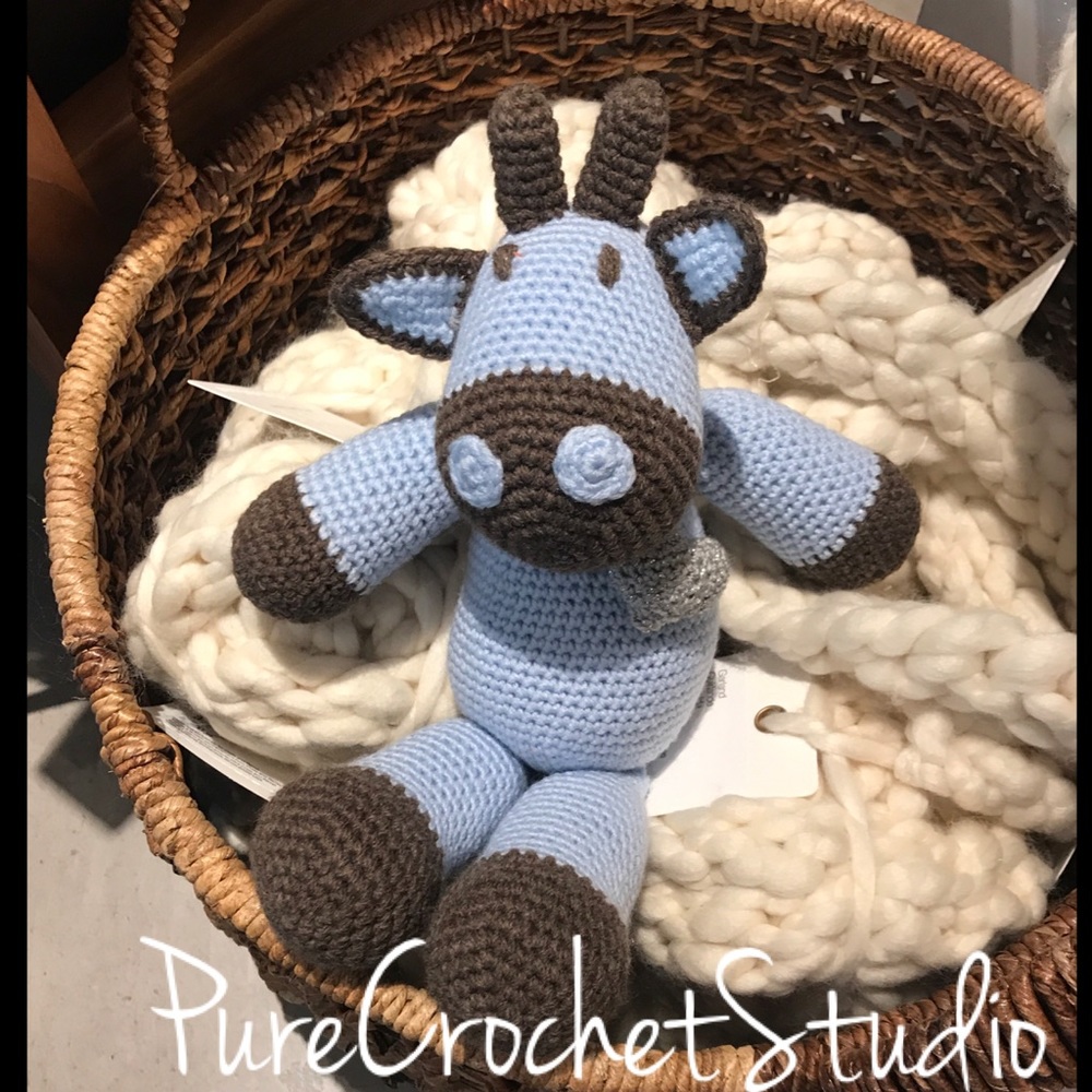 Cow Crochet Stuffed animal